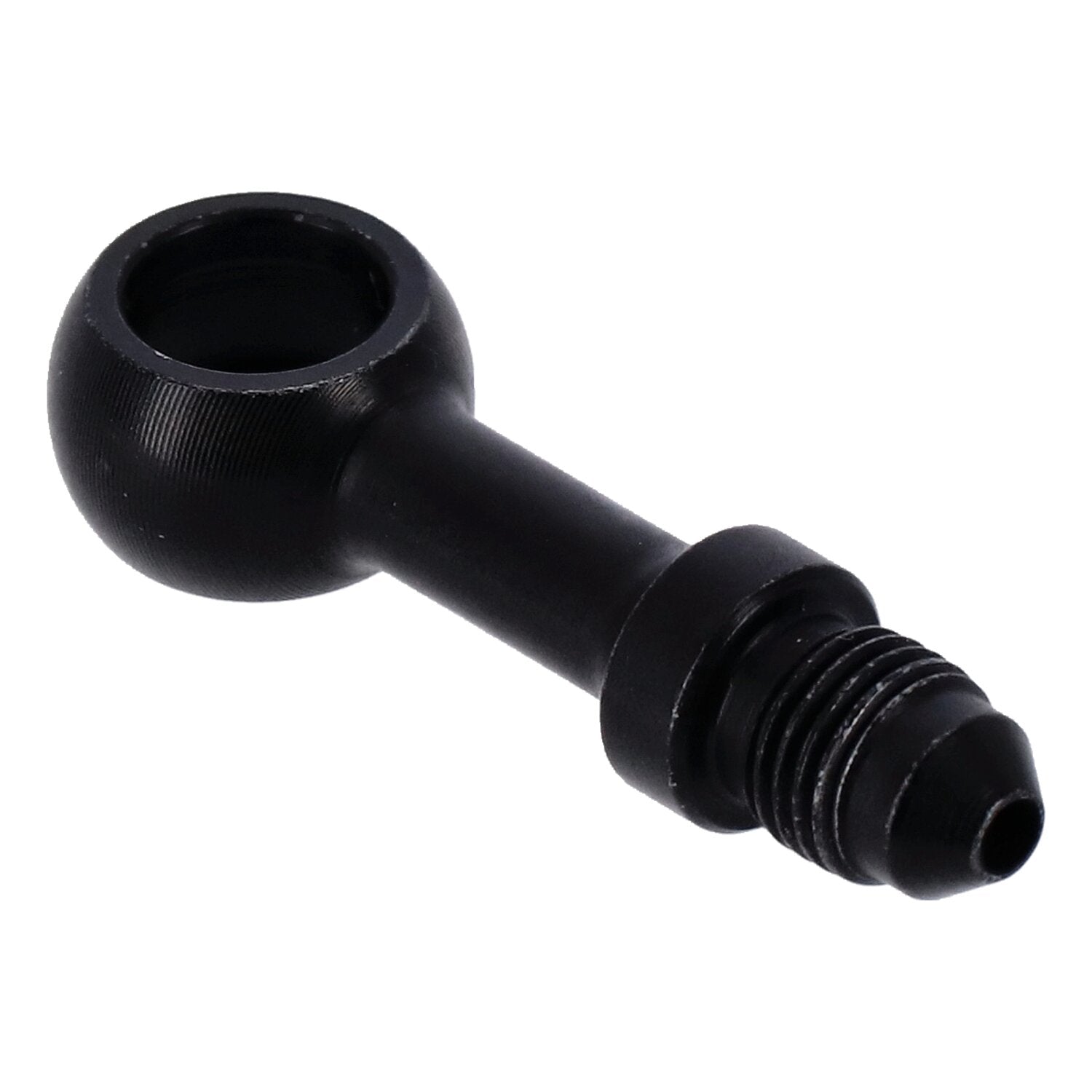 Goodridge Banjo fitting black 3/8" straight 10mm