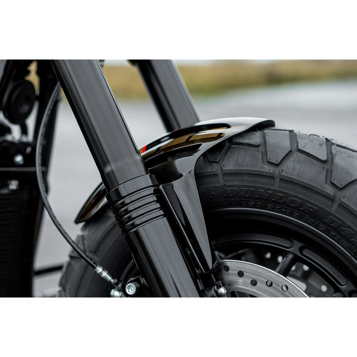 Killer Custom lower fork covers - Gloss black