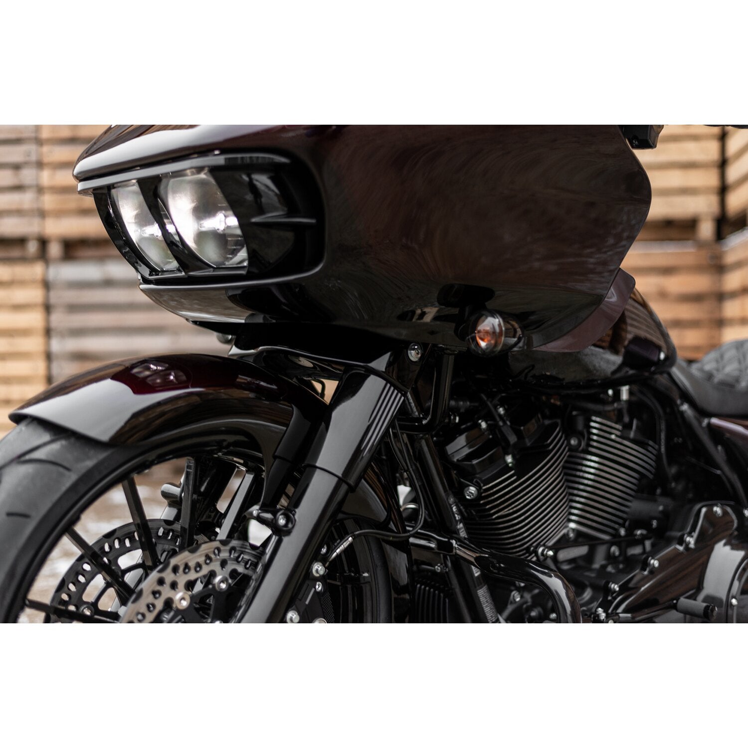 Killer Custom upper fork covers for 5.50" wide wheels