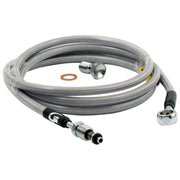 Goodridge hydraulic clutch line kit 62" clear coated