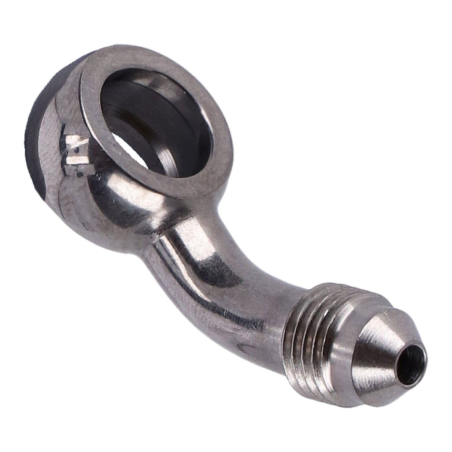 Goodridge Slimline banjo fitting 3/8" 45 degrees - SS