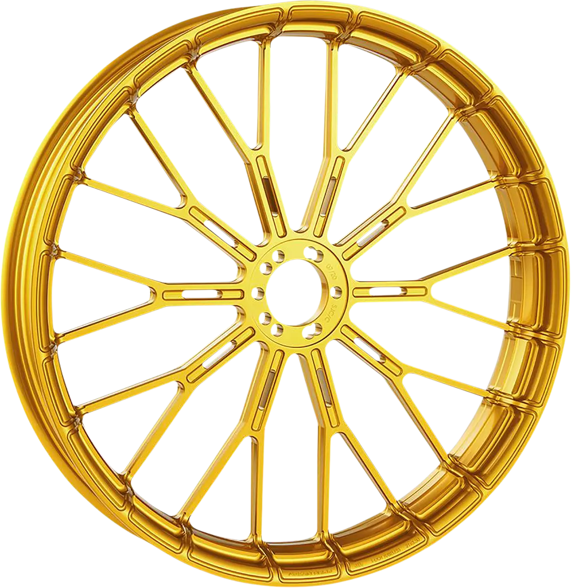 Arlen Ness Y-spoke Gold 19-inch Forged Rim