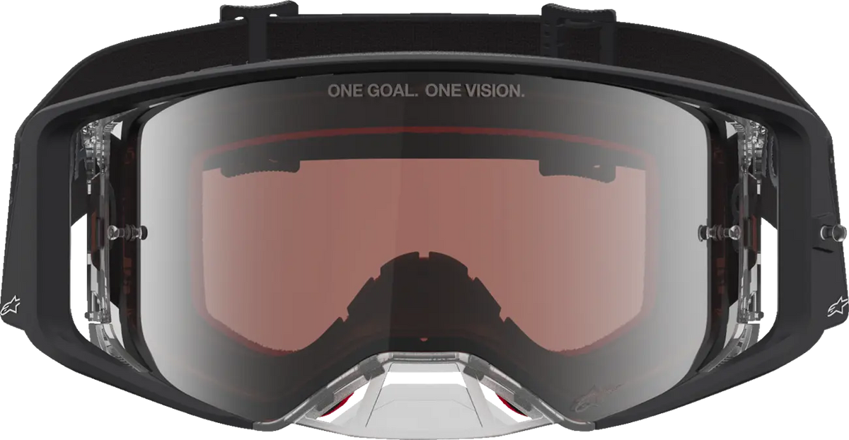 Alpinestars Supertech Cloak Goggles Black Mirror Silver