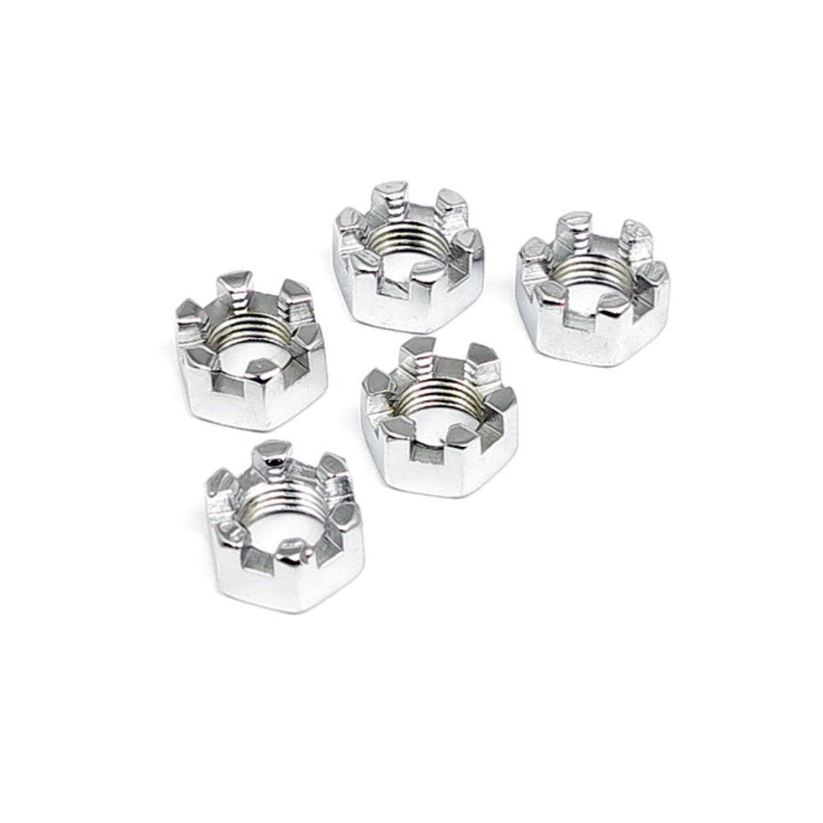 Gardner-Westcott Chrome castle nut 7/16-20