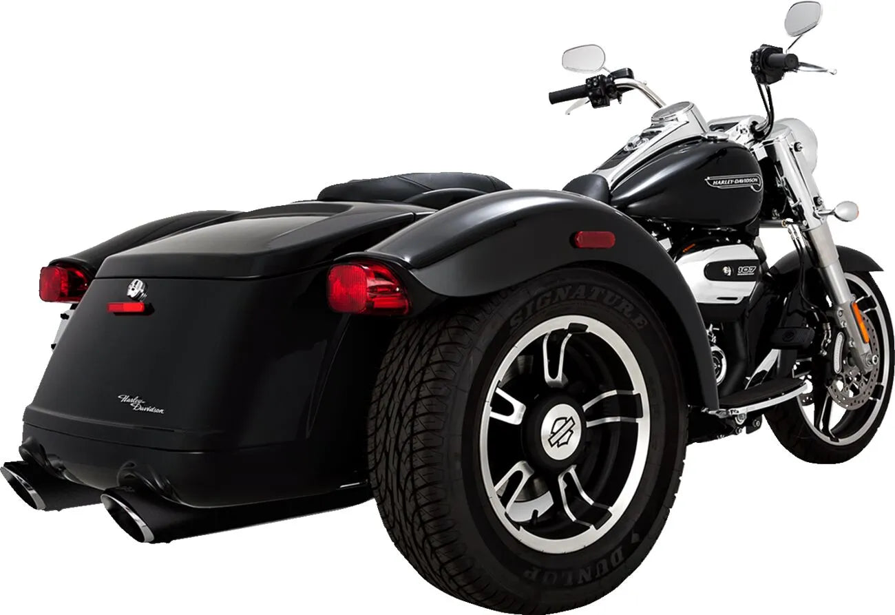 Vance & Hines Twin Slash Slip-on Lyddæmpere - Forbedr Din Motorcykels Lyd!
