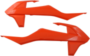 Ufo Replacement Radiator Shrouds For Ktm Orange