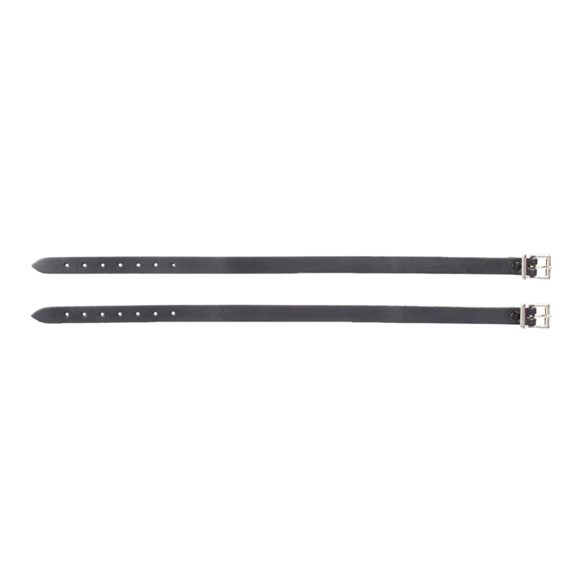 MCS full leather sissy bar bag - Black