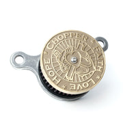 Wannabe Choppers WannaSucker 'CFLH' air cleaner - Brass
