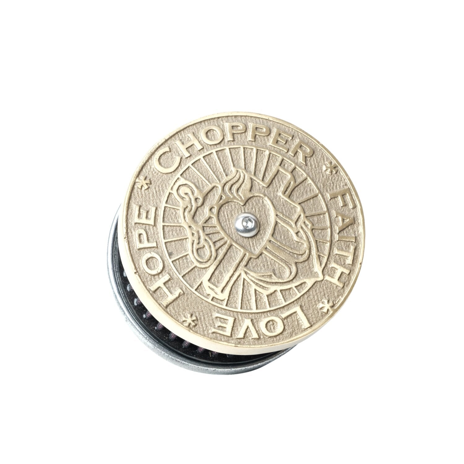 Wannabe Choppers WannaSucker 'CFLH' air cleaner - Brass
