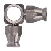 Goodridge 3/8" 90 degree banjo double fitting - Short neck
