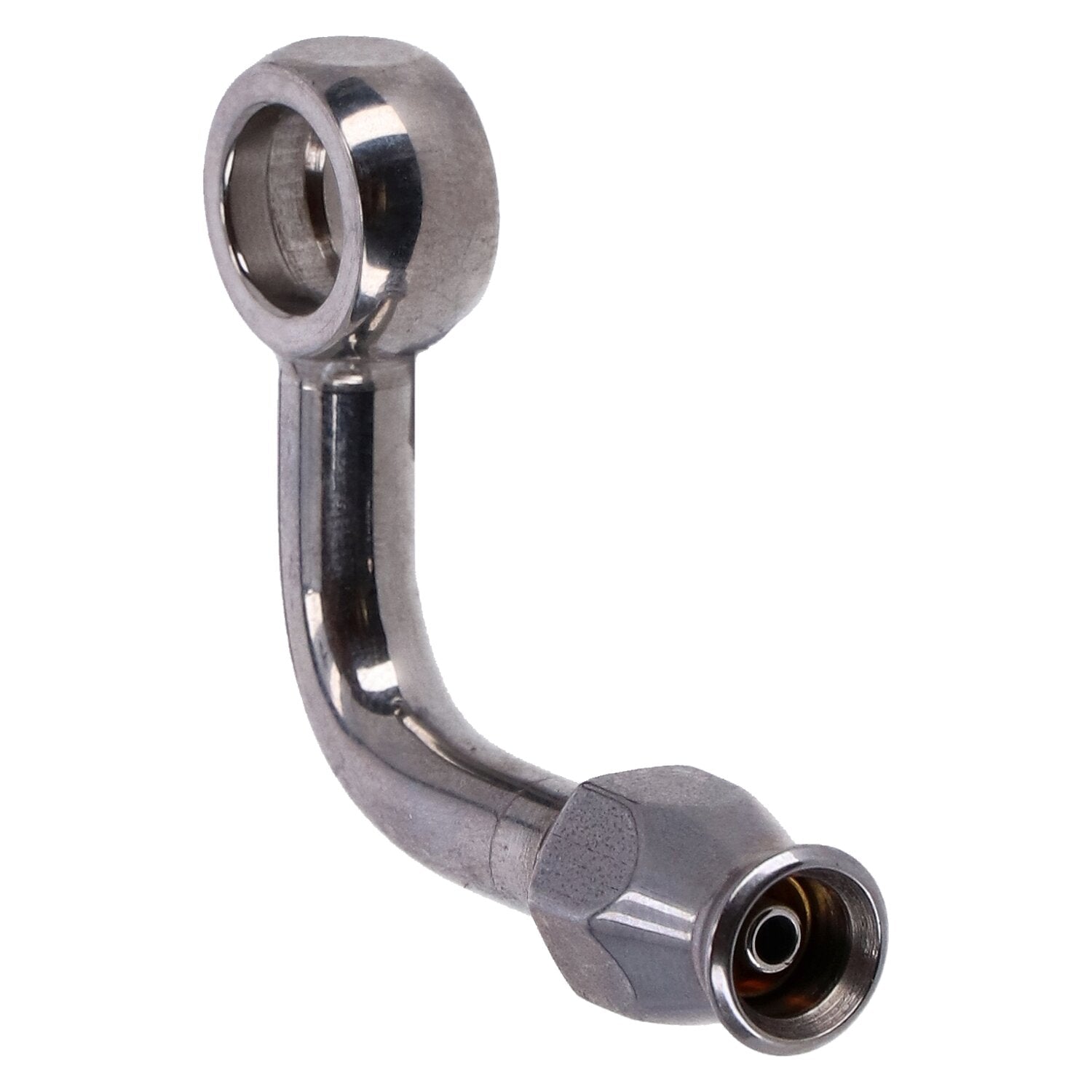 Goodridge 3/8" (10mm) banjo fitting 90 degree side bend