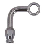 Goodridge 3/8" (10mm) banjo fitting 90 degree side bend