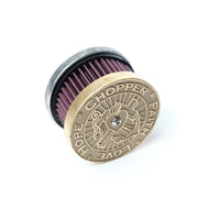 Wannabe Choppers WannaSucker 'CFLH' air cleaner - Brass