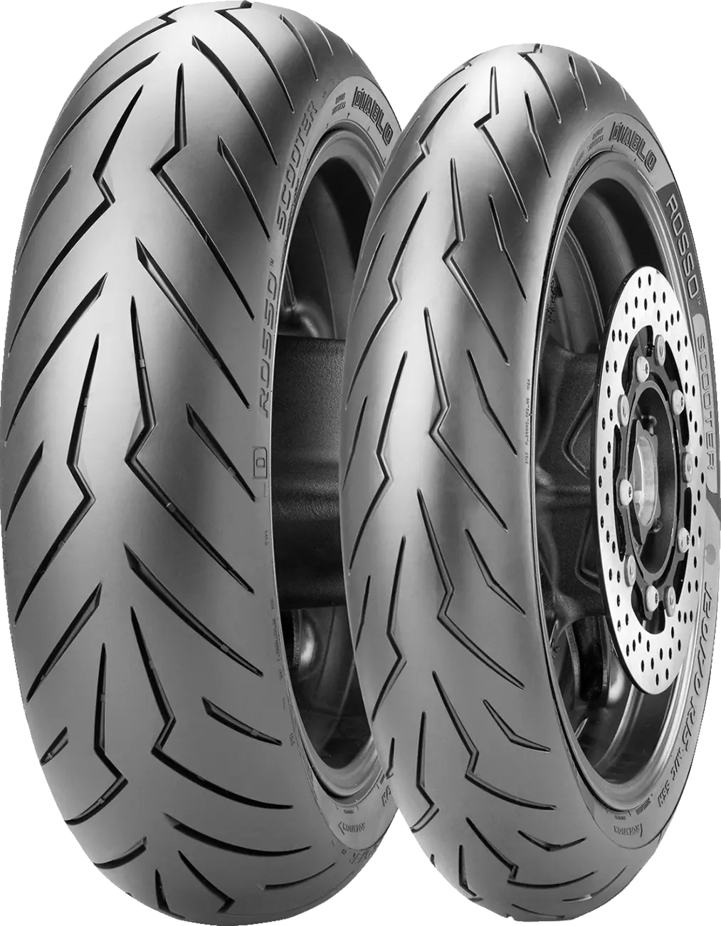 Pirelli Diablo Rosso Scooter Tire - 150/70-14 Rear