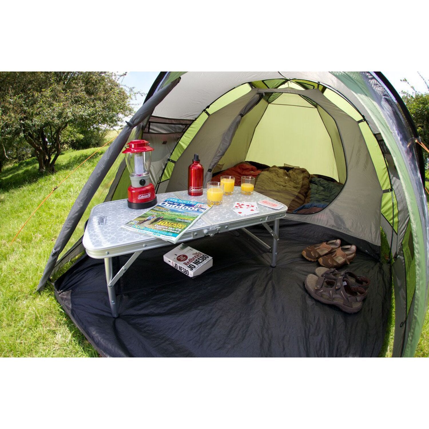 Coleman Darwin 2+ tent dark grey/army green