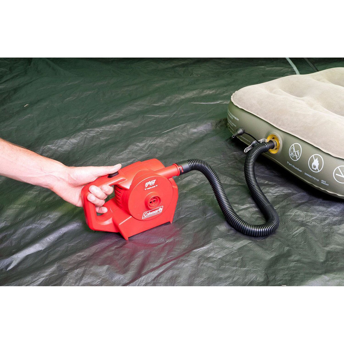 Coleman Rechargeable 12V 230V QuickPump