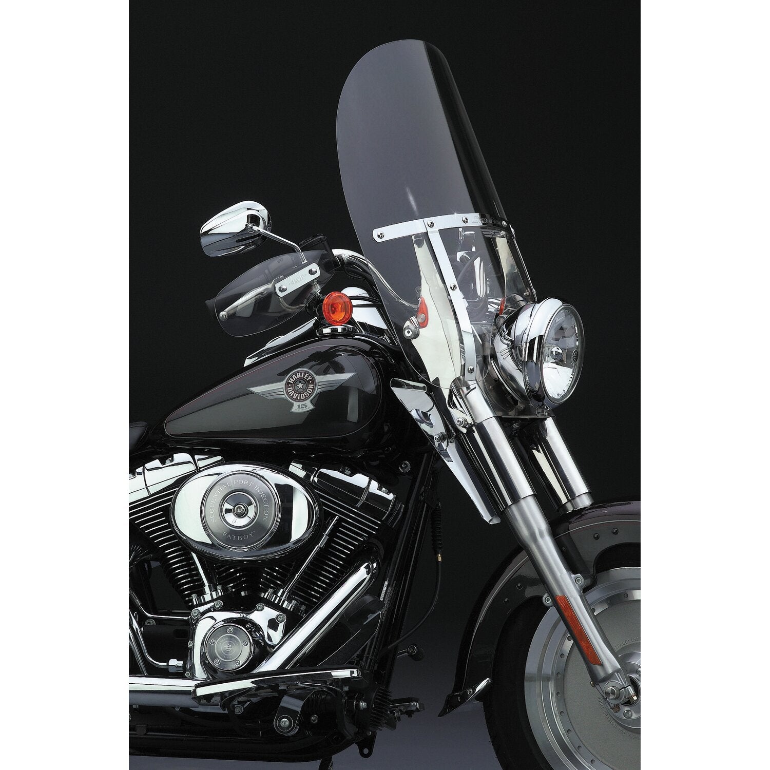 National Cycle SwitchBlade® Quick Release Windshield 2-Up®