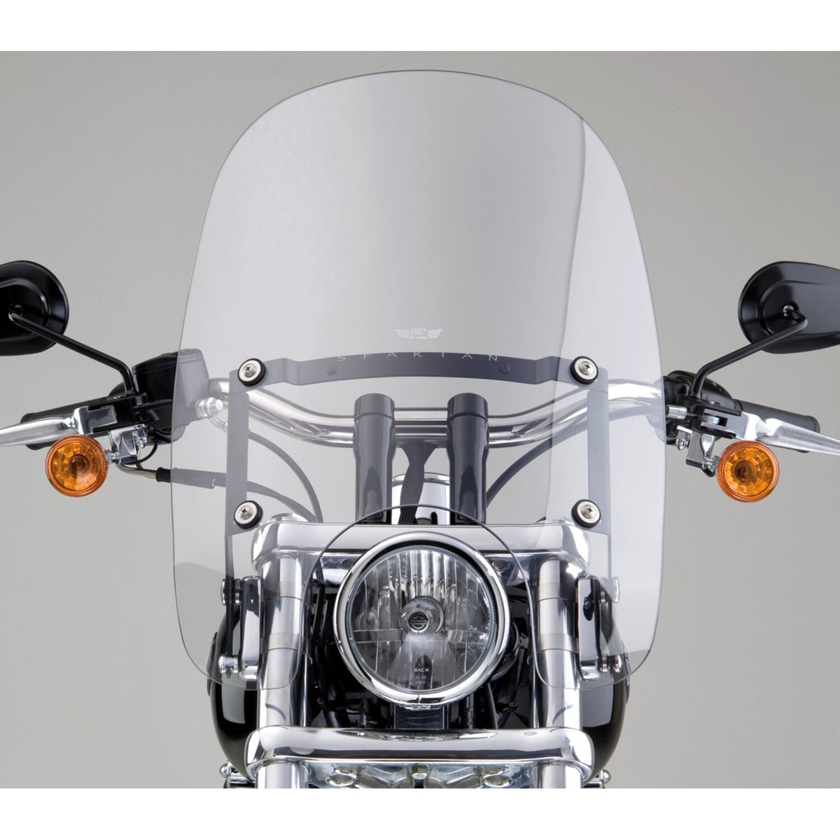 National Cycle Spartan® Quick Release Windshield - Clear 18.50" high
