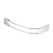 MCS Behind tire license plate holder axle mount - Chrome