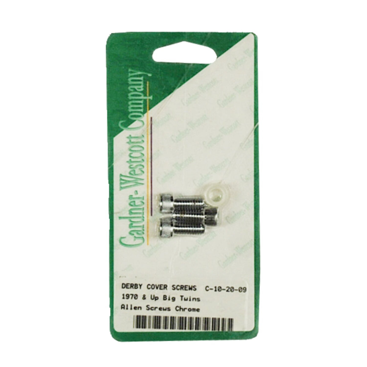 Gardner-Westcott derby cover mount kit - Allen - Chrome