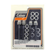 Colony handlebar top clamp mount kit - Chrome