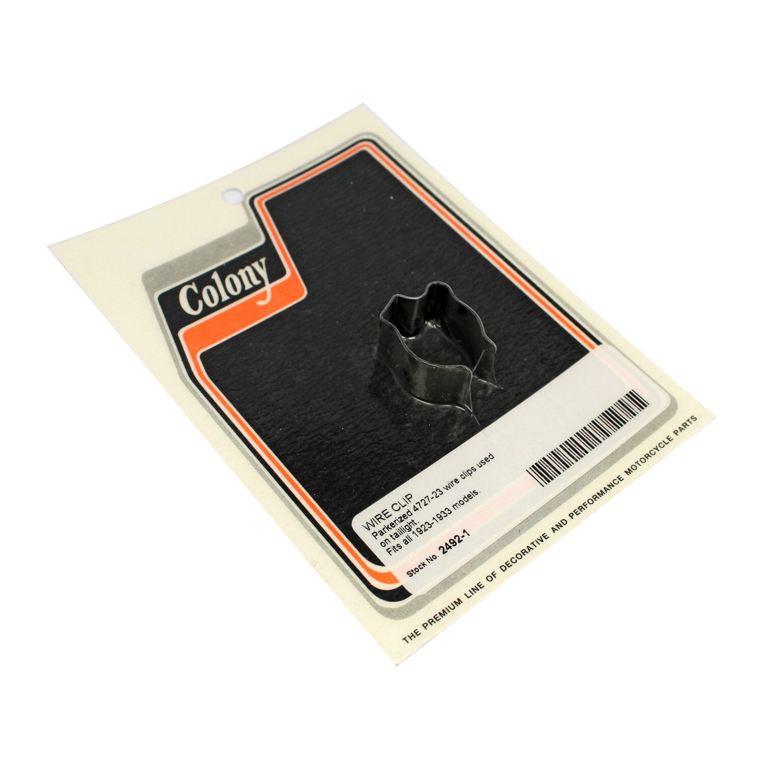 Colony wire clip taillight