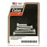 Colony sprocket cover mount kit - Zinc