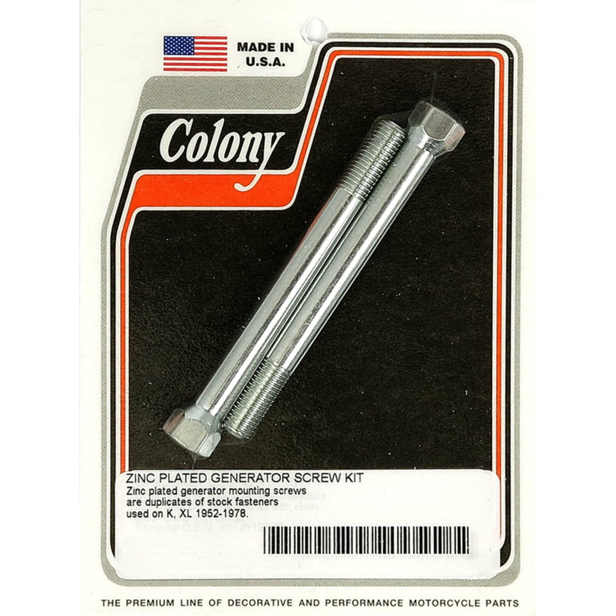 Colony generator mount kit OEM style