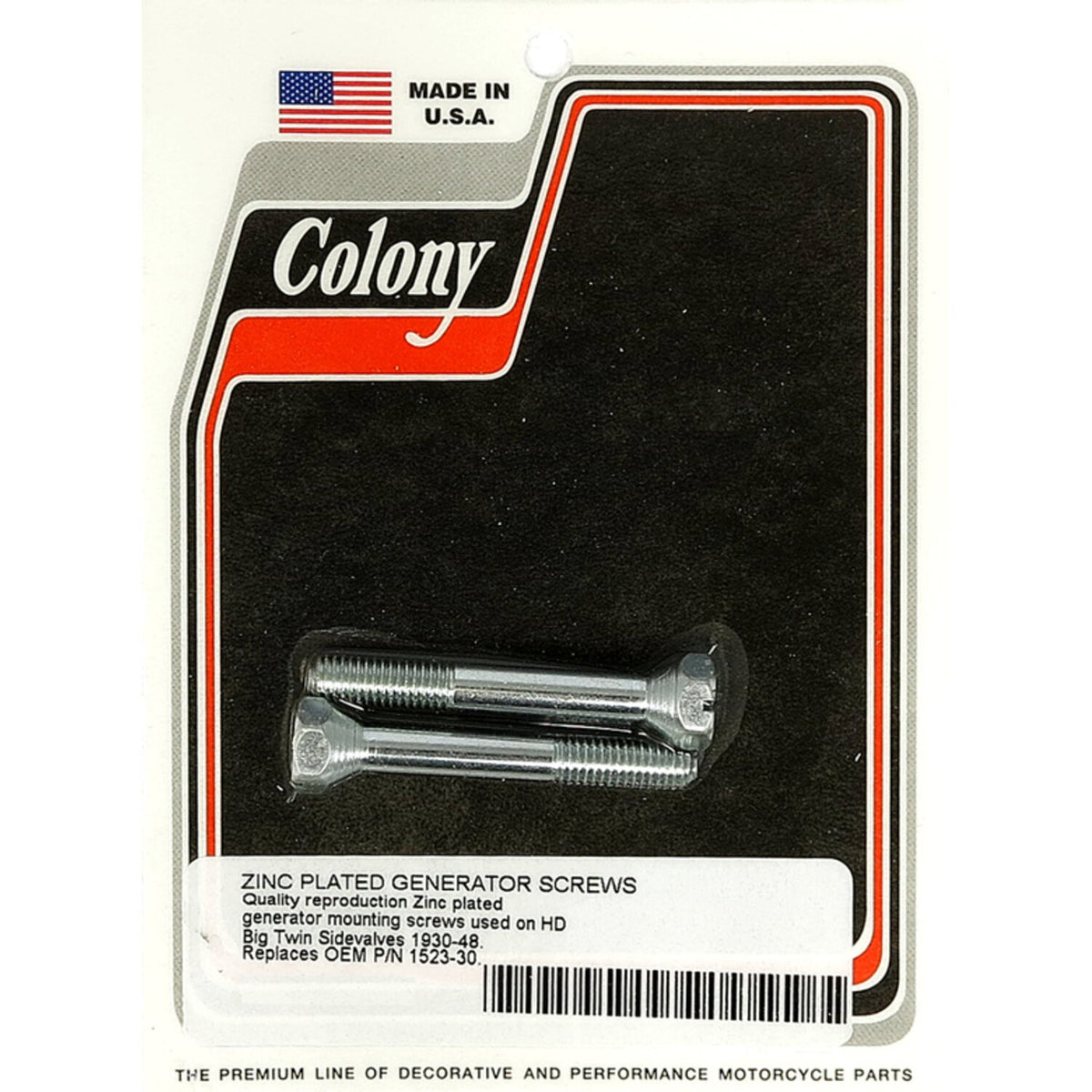 Colony generator mount kit OEM style