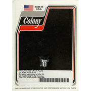 Colony crankcase drain plug / oil pump plug - Zinc