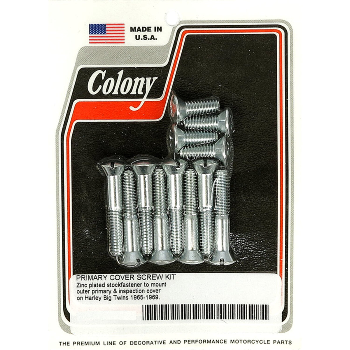 Colony primary mount kit slotted style zinc