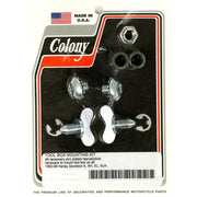 Colony 52-66 tool box mount kit - Zinc