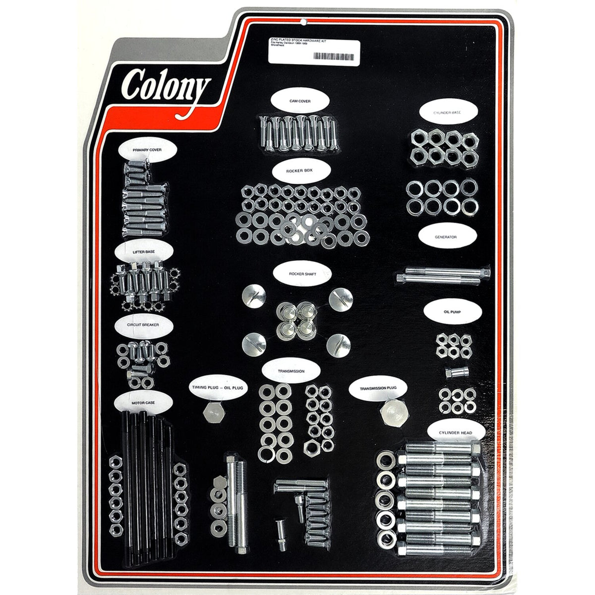 Colony motor screw set