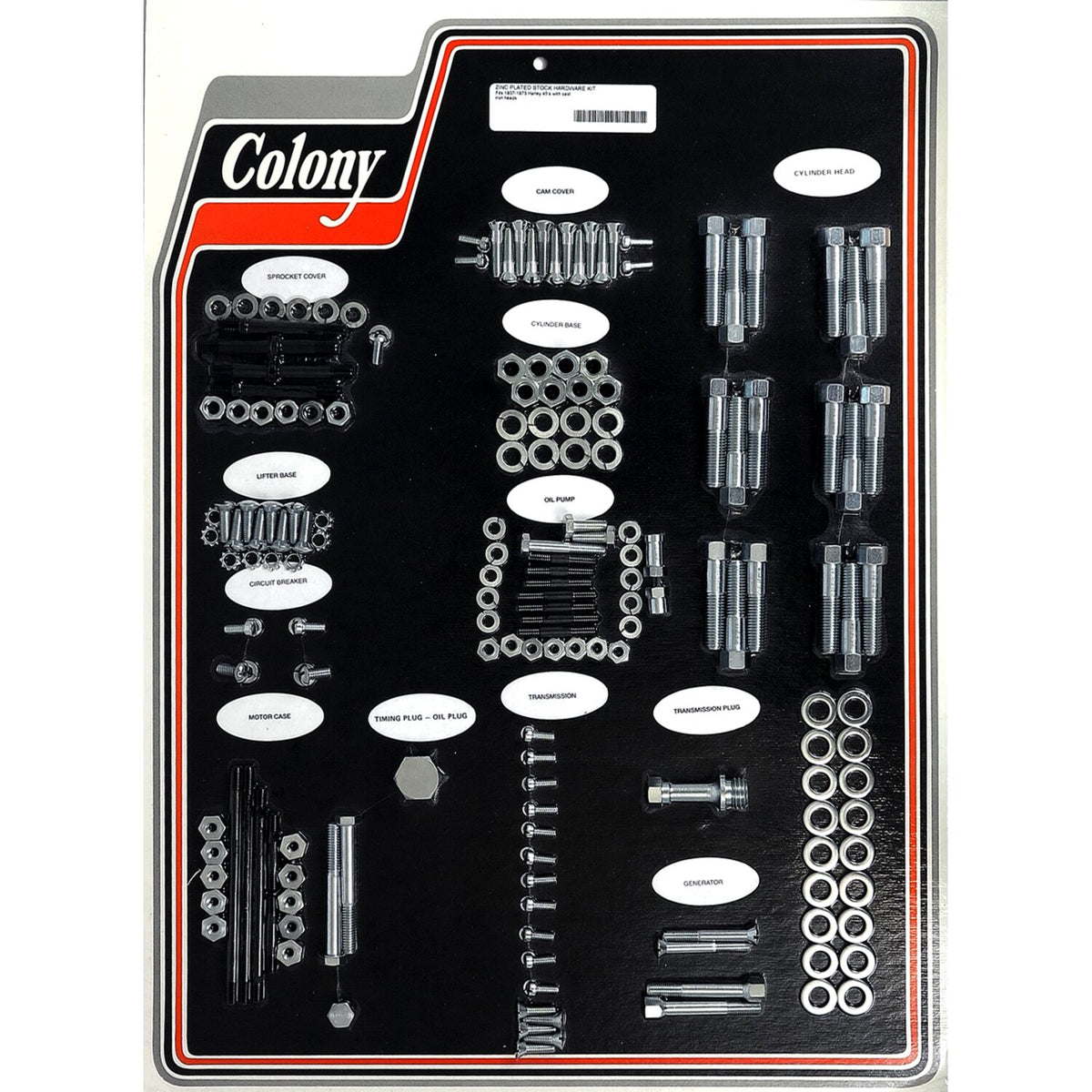 Colony motor screw set