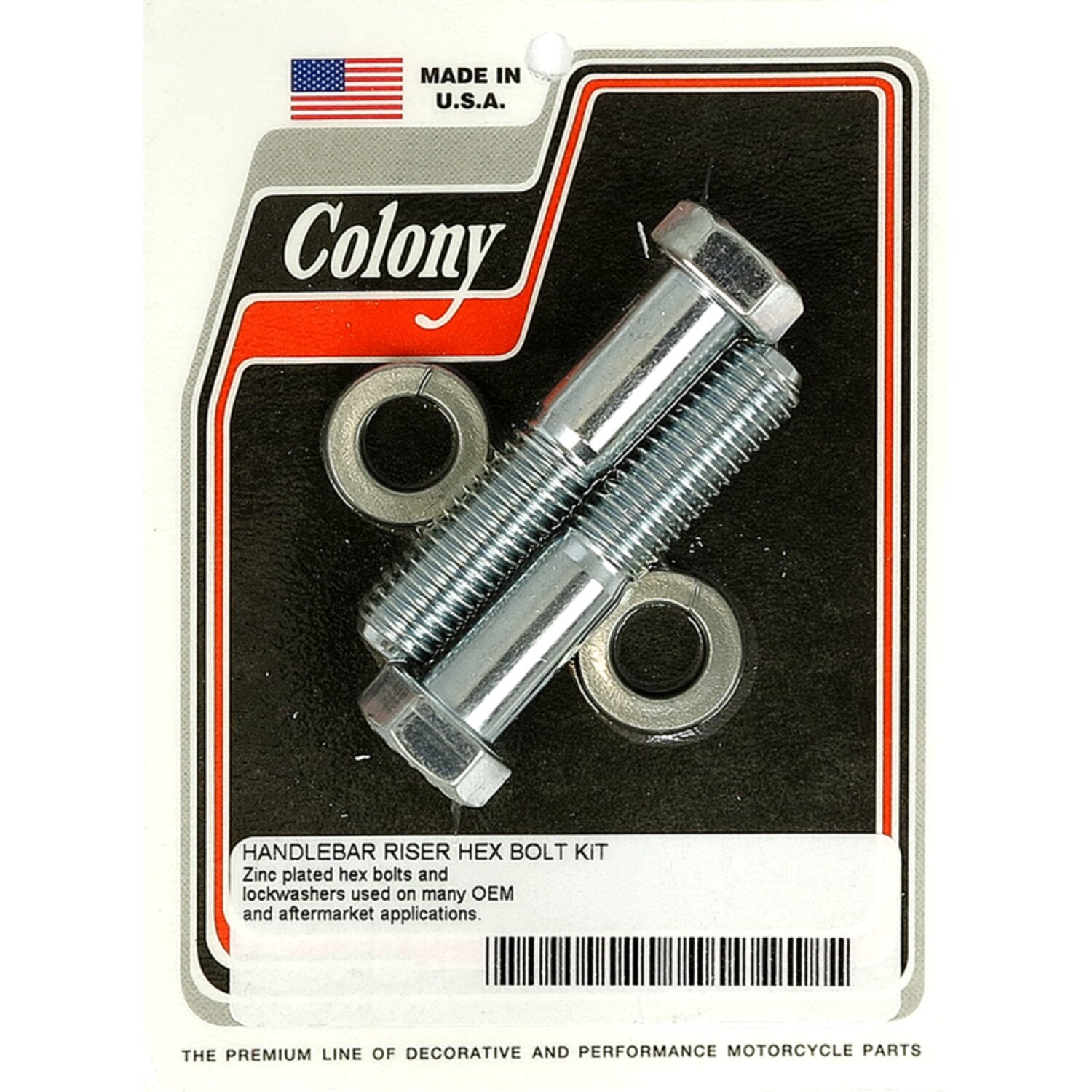 Colony riser bolt set