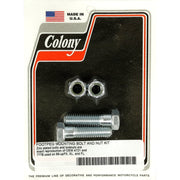 Colony foot peg mount kit - Zinc