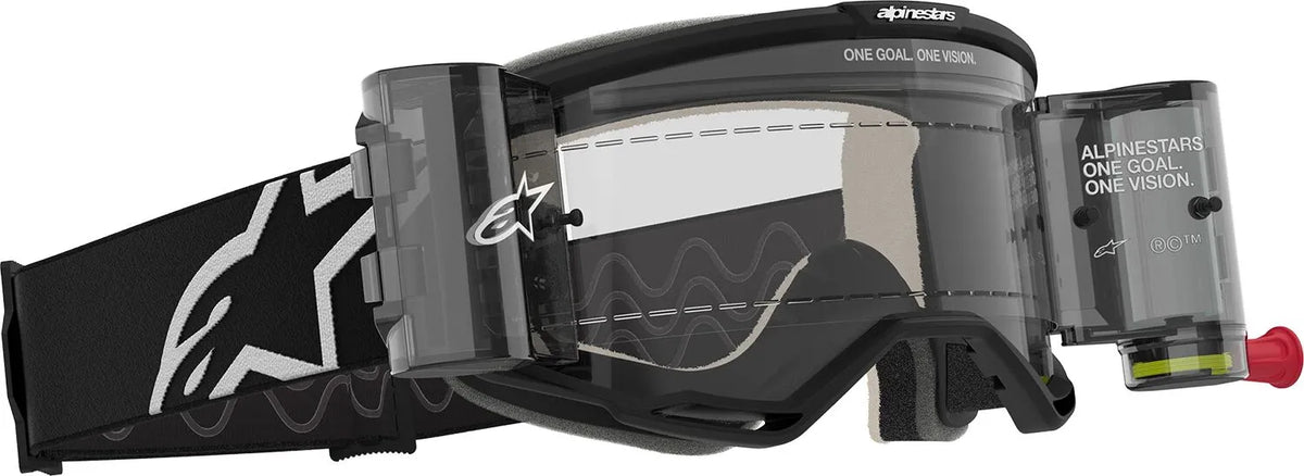 Alpinestars Vision 5 Corp Black Clear Roll-Off Goggle