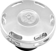 Performance Machine Custom Gas Cap - Chrome, Vented