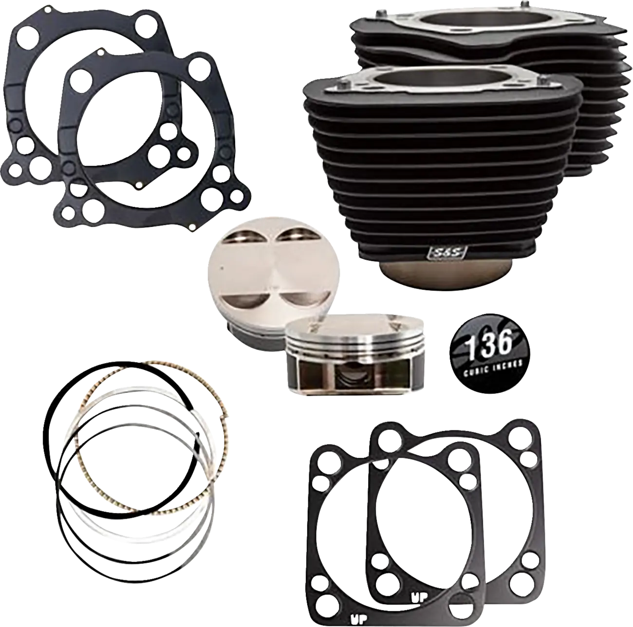 S&s Cycle 136" Big Bore Cylinder Kit