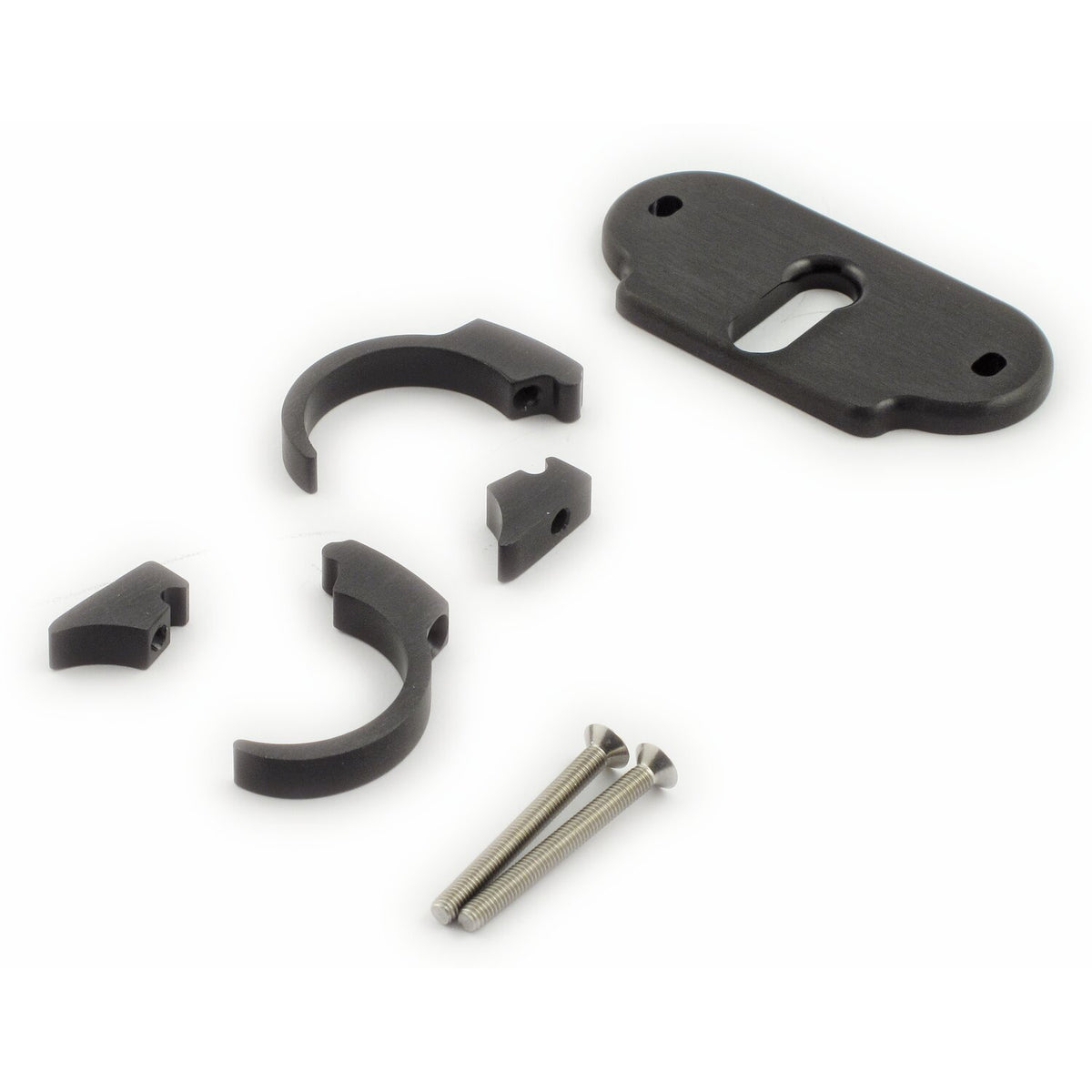 Motogadget MSM combi bracket clip kit - 1" - Black