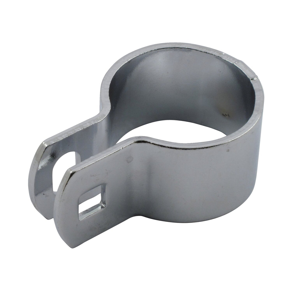 MCS OEM style exhaust header bracket 1-3/4" - Chrome