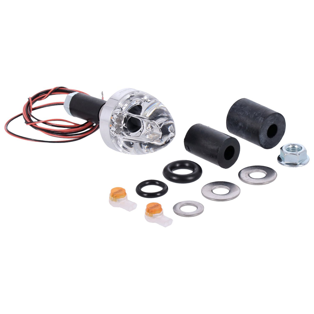 Motogadget mo.blaze cone in-bar turn signals - Polished