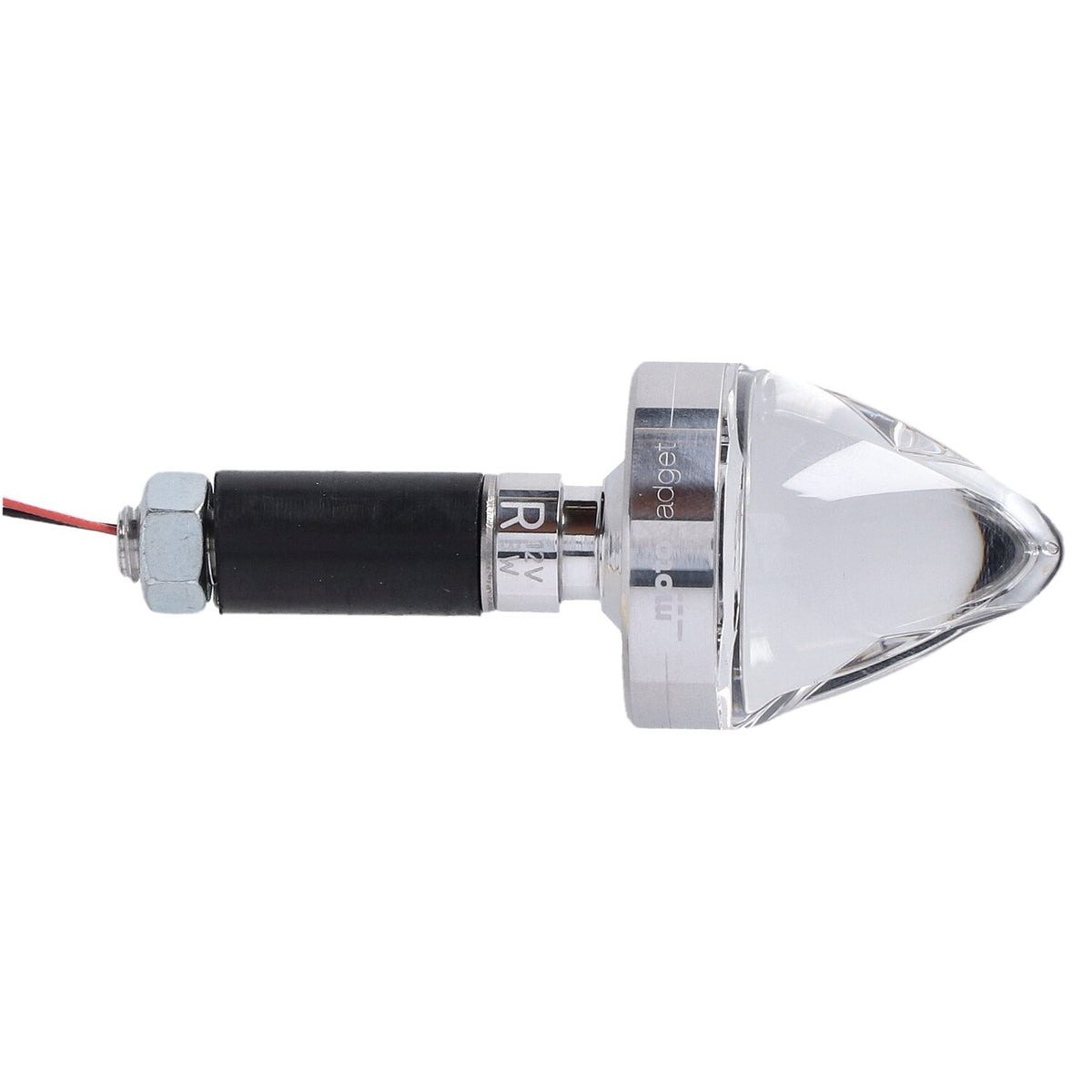Motogadget mo.blaze cone in-bar turn signals - Polished