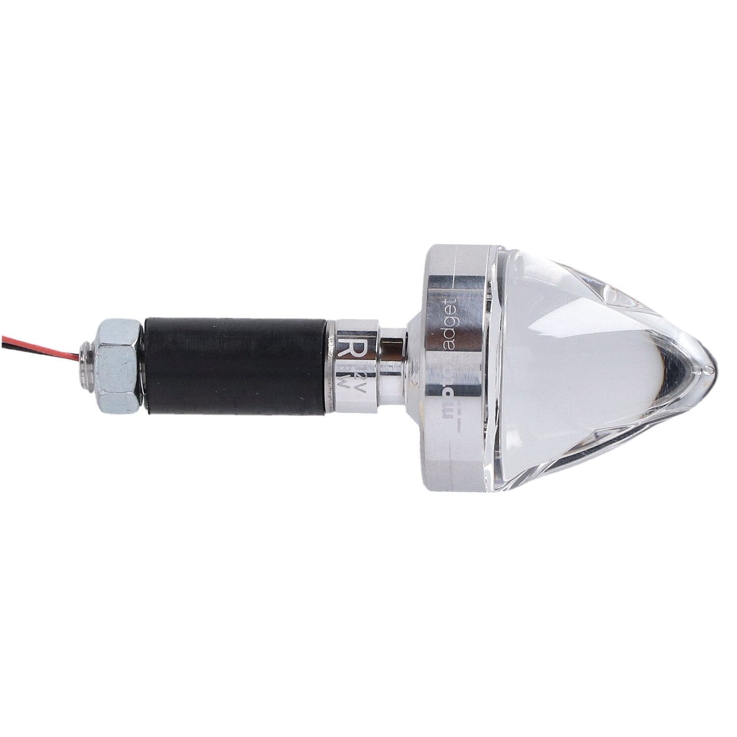Motogadget mo.blaze cone in-bar turn signals - Polished