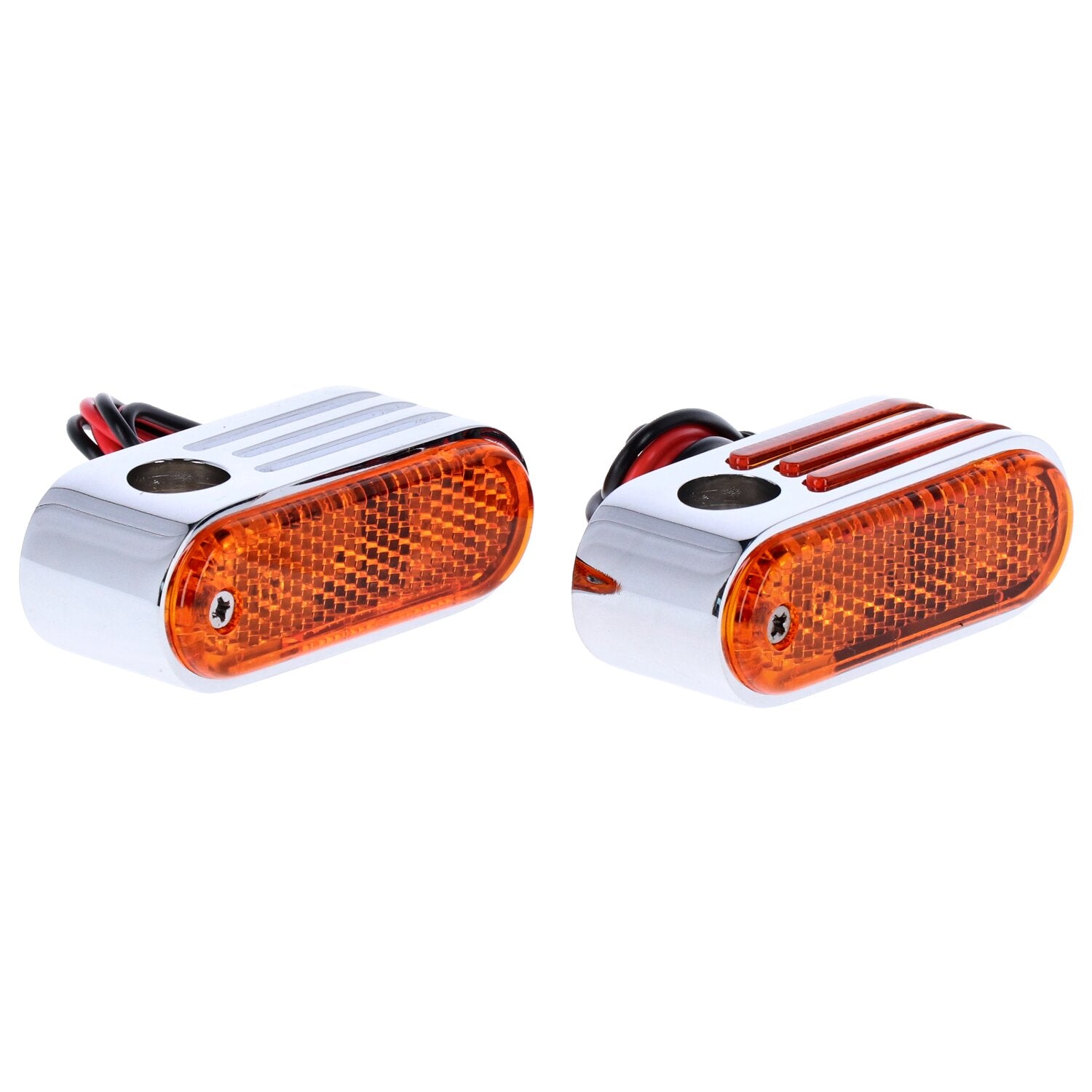 MCS Lango side lighters turn signals - Chrome