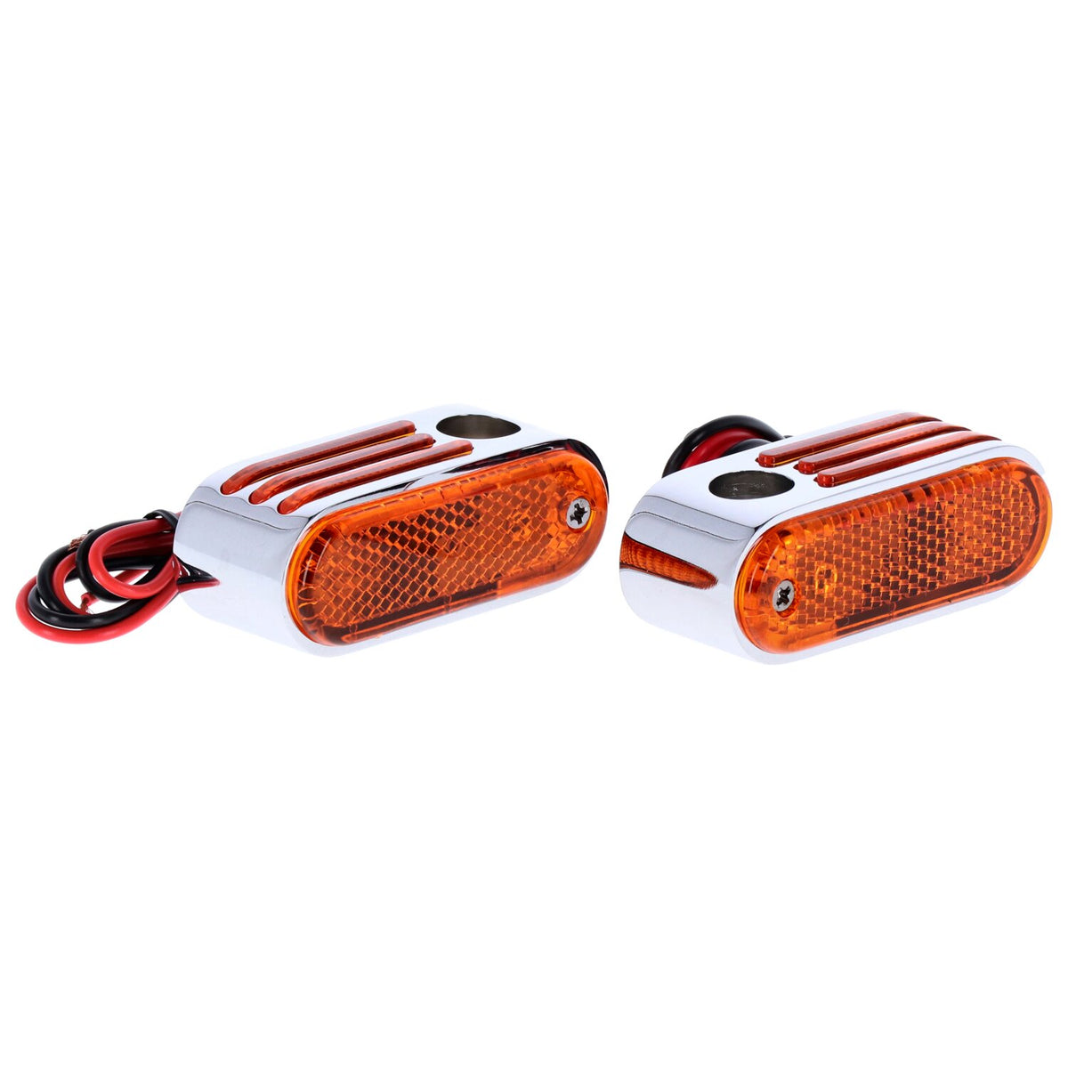 MCS Lango side lighters turn signals - Chrome
