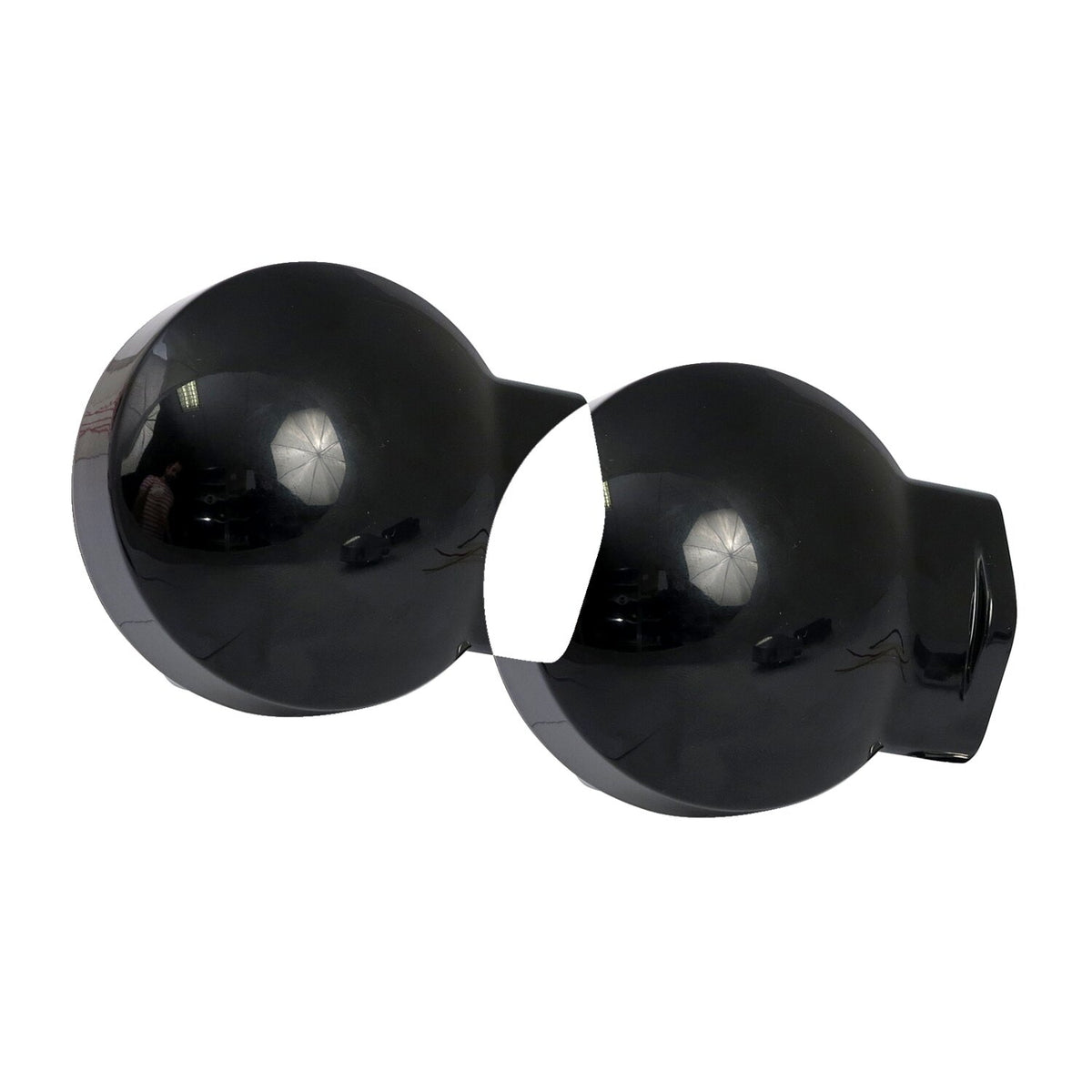 MCS 86-up style FL LED turn signals - Front - gloss black