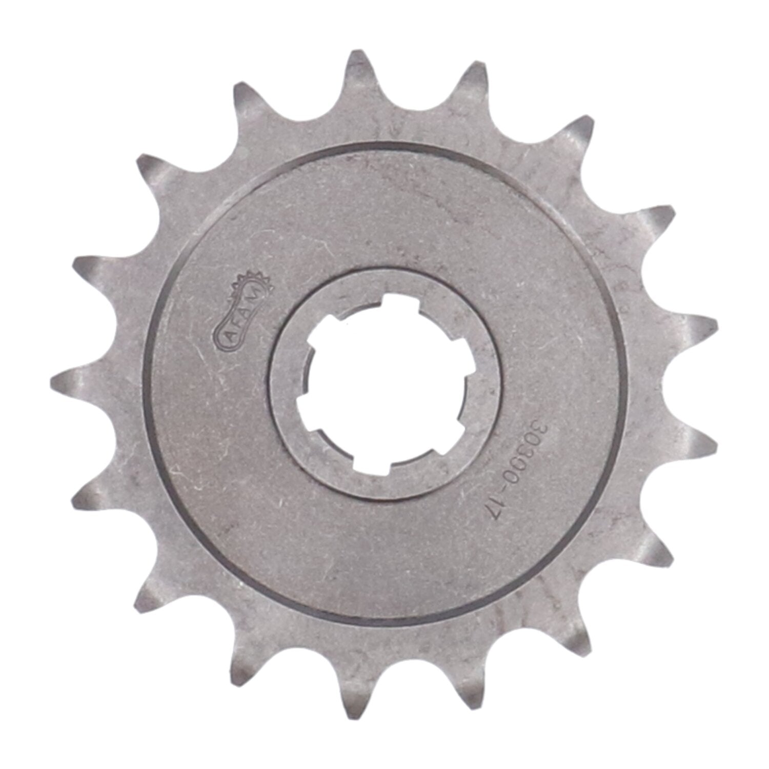 Afam steel front sprocket - 17 teeth