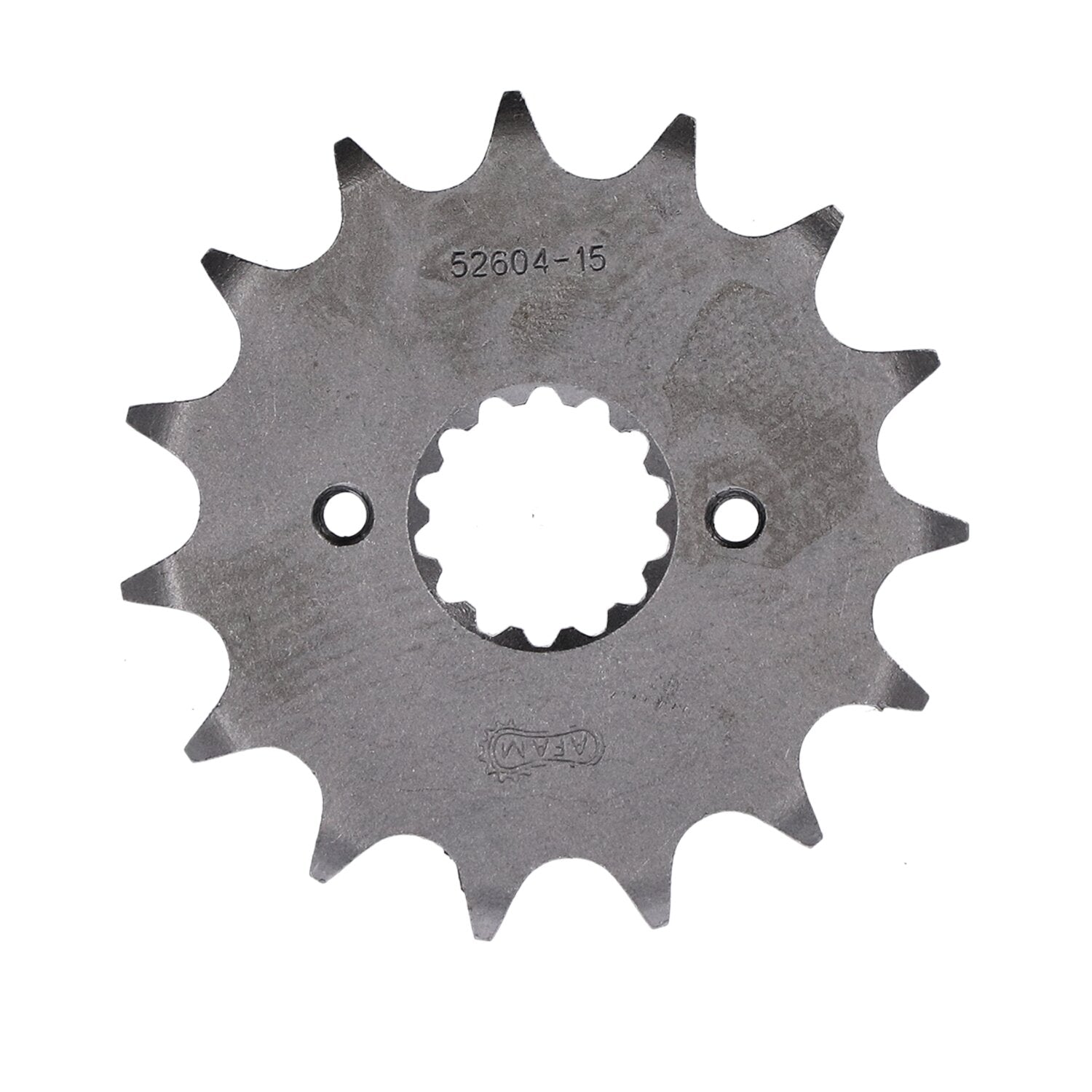 Afam steel front sprocket - 15 teeth