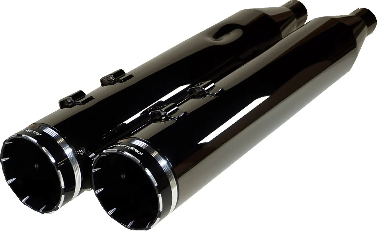 Khrome Werks 4-1/2" HP-Plus® Slip-on Lyddæmpere - Black Eclipse